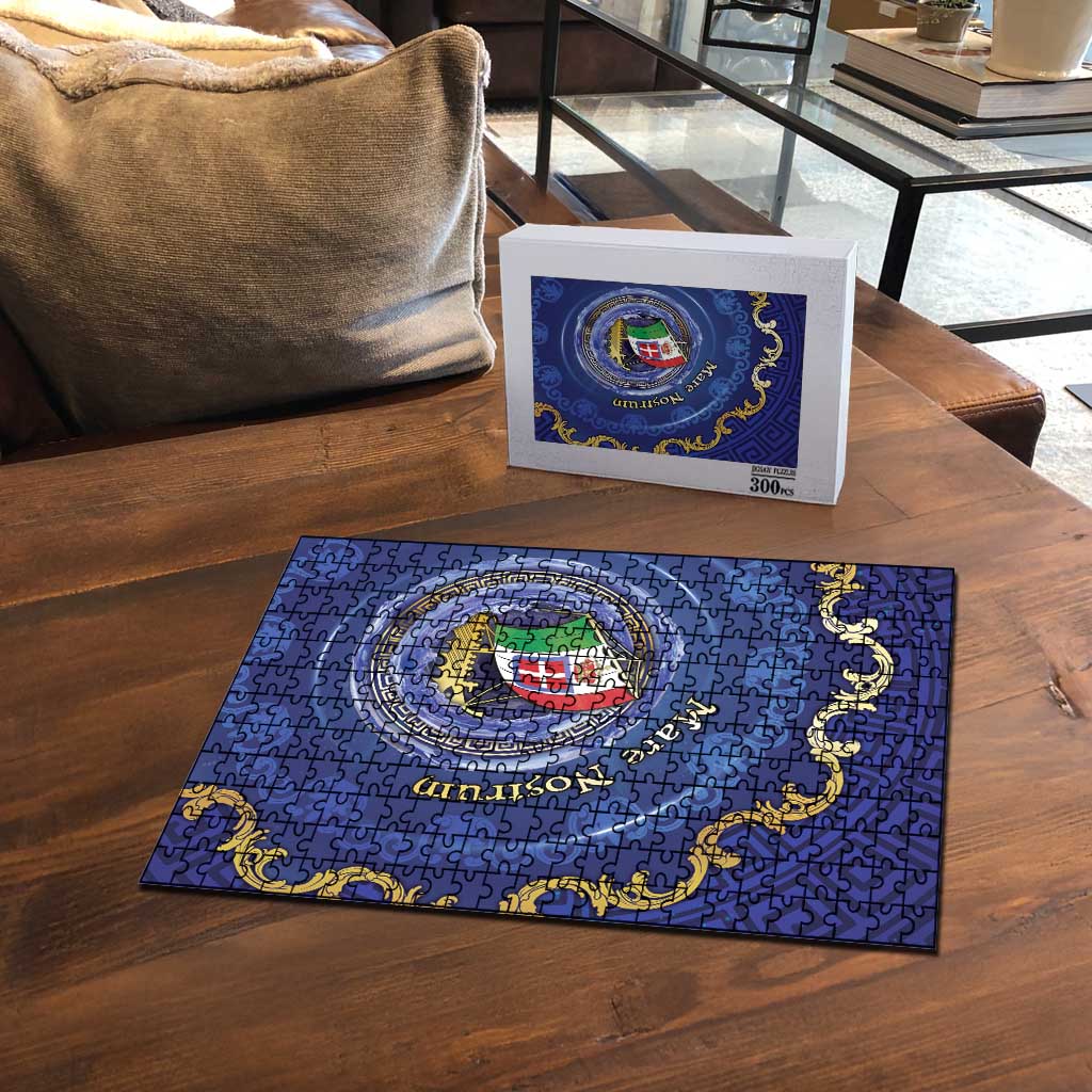 Italian Empire Puzzle Concept Of Mare Nostrum - Wonder Print Shop