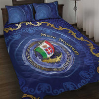 Italian Empire Quilt Bed Set Concept Of Mare Nostrum - Wonder Print Shop