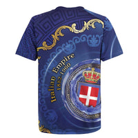 Italian Empire Rugby Jersey Concept Of Mare Nostrum - Wonder Print Shop