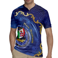 Italian Empire Rugby Jersey Concept Of Mare Nostrum - Wonder Print Shop