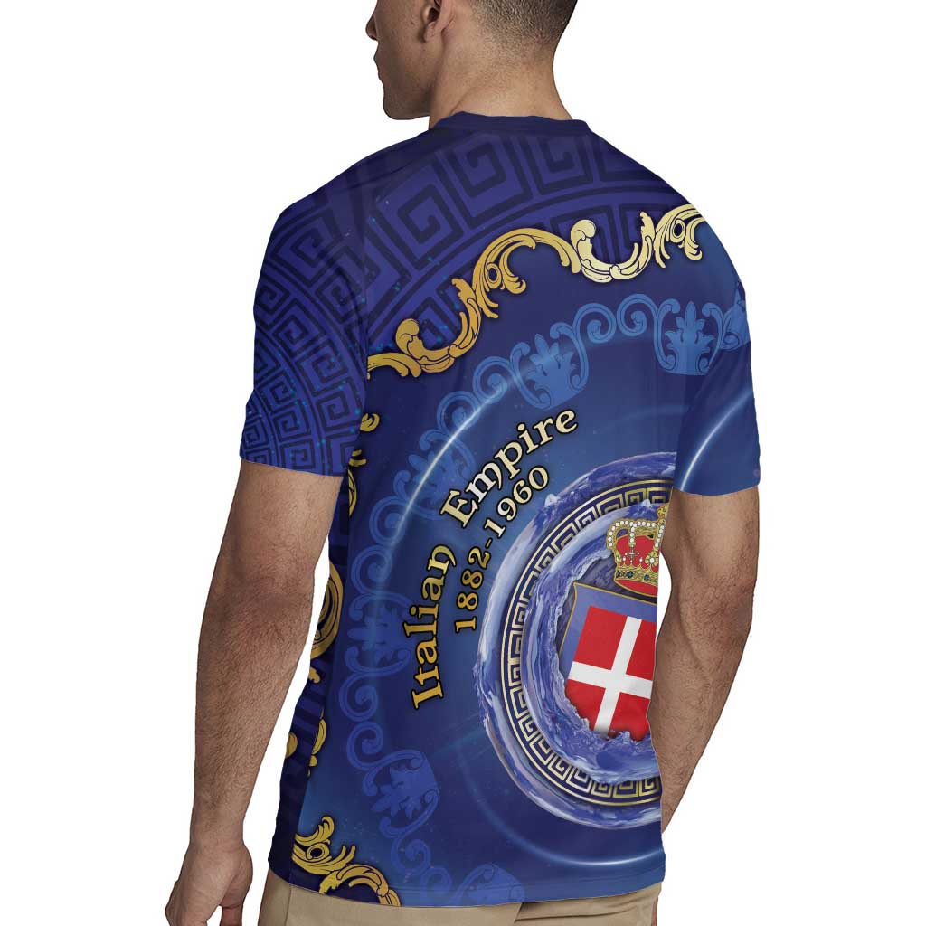 Italian Empire Rugby Jersey Concept Of Mare Nostrum - Wonder Print Shop