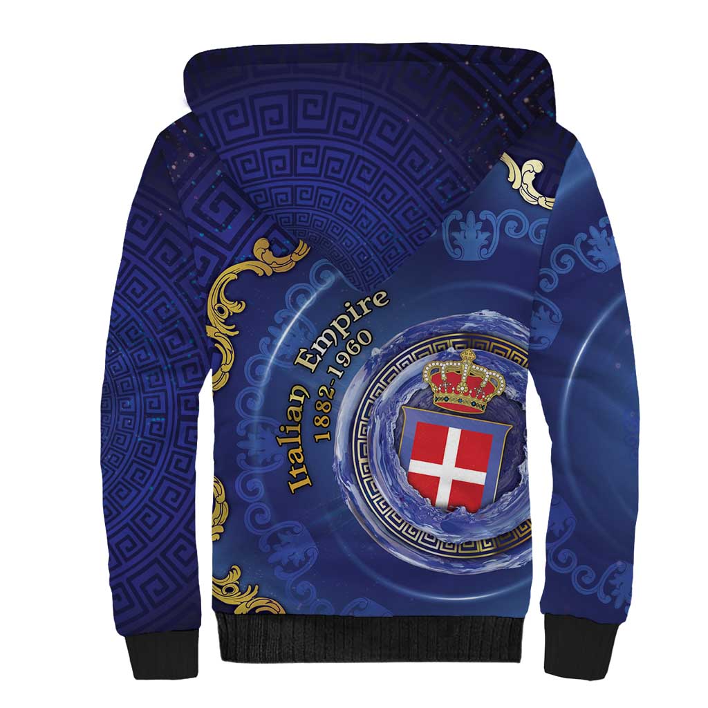 Italian Empire Sherpa Hoodie Concept Of Mare Nostrum - Wonder Print Shop