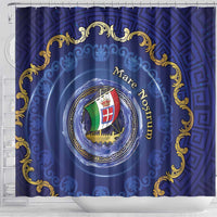 Italian Empire Shower Curtain Concept Of Mare Nostrum - Wonder Print Shop