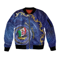 Italian Empire Sleeve Zip Bomber Jacket Concept Of Mare Nostrum - Wonder Print Shop
