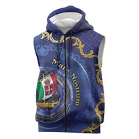 Italian Empire Sleeveless Zip Hoodie Concept Of Mare Nostrum - Wonder Print Shop