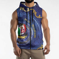 Italian Empire Sleeveless Zip Hoodie Concept Of Mare Nostrum - Wonder Print Shop