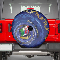 Italian Empire Spare Tire Cover Concept Of Mare Nostrum - Wonder Print Shop