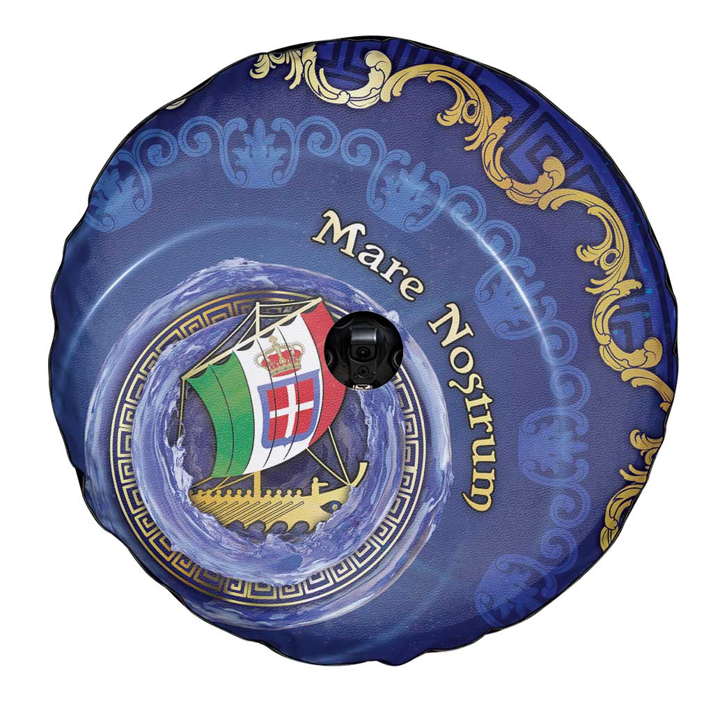 Italian Empire Spare Tire Cover Concept Of Mare Nostrum - Wonder Print Shop