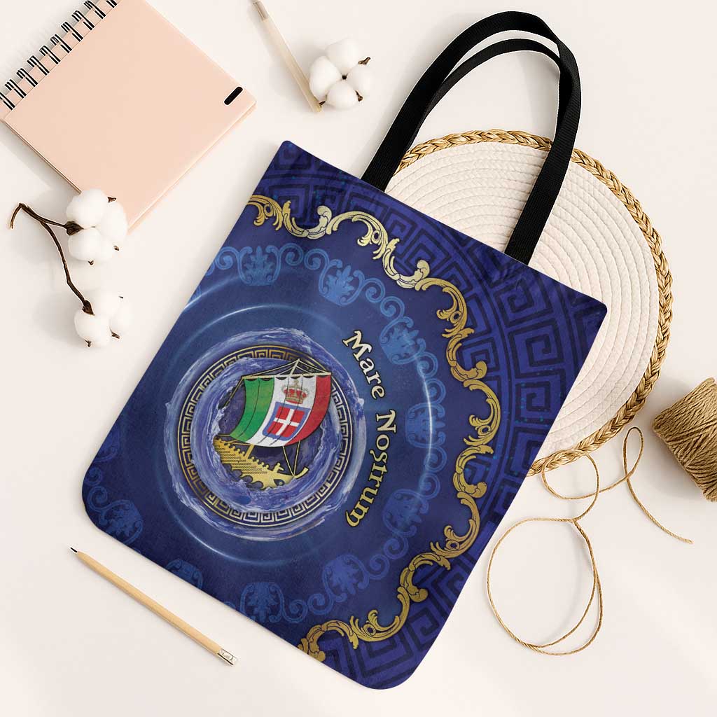 Italian Empire Tote Bag Concept Of Mare Nostrum - Wonder Print Shop