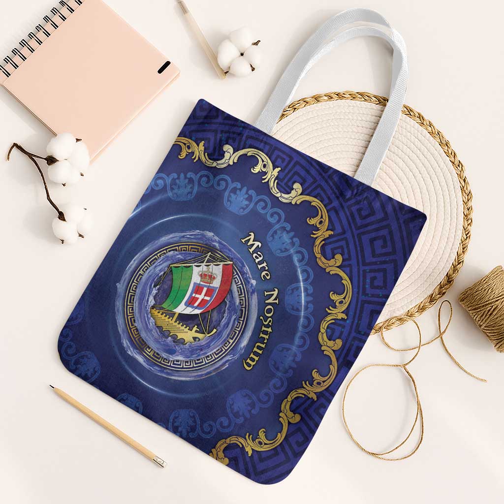 Italian Empire Tote Bag Concept Of Mare Nostrum - Wonder Print Shop