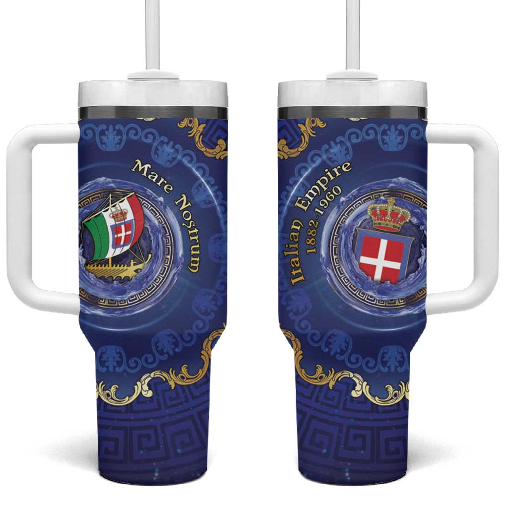 Italian Empire Tumbler With Handle Concept Of Mare Nostrum - Wonder Print Shop