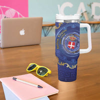 Italian Empire Tumbler With Handle Concept Of Mare Nostrum - Wonder Print Shop