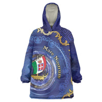 Italian Empire Wearable Blanket Hoodie Concept Of Mare Nostrum - Wonder Print Shop