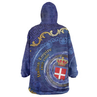 Italian Empire Wearable Blanket Hoodie Concept Of Mare Nostrum - Wonder Print Shop