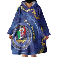 Italian Empire Wearable Blanket Hoodie Concept Of Mare Nostrum - Wonder Print Shop