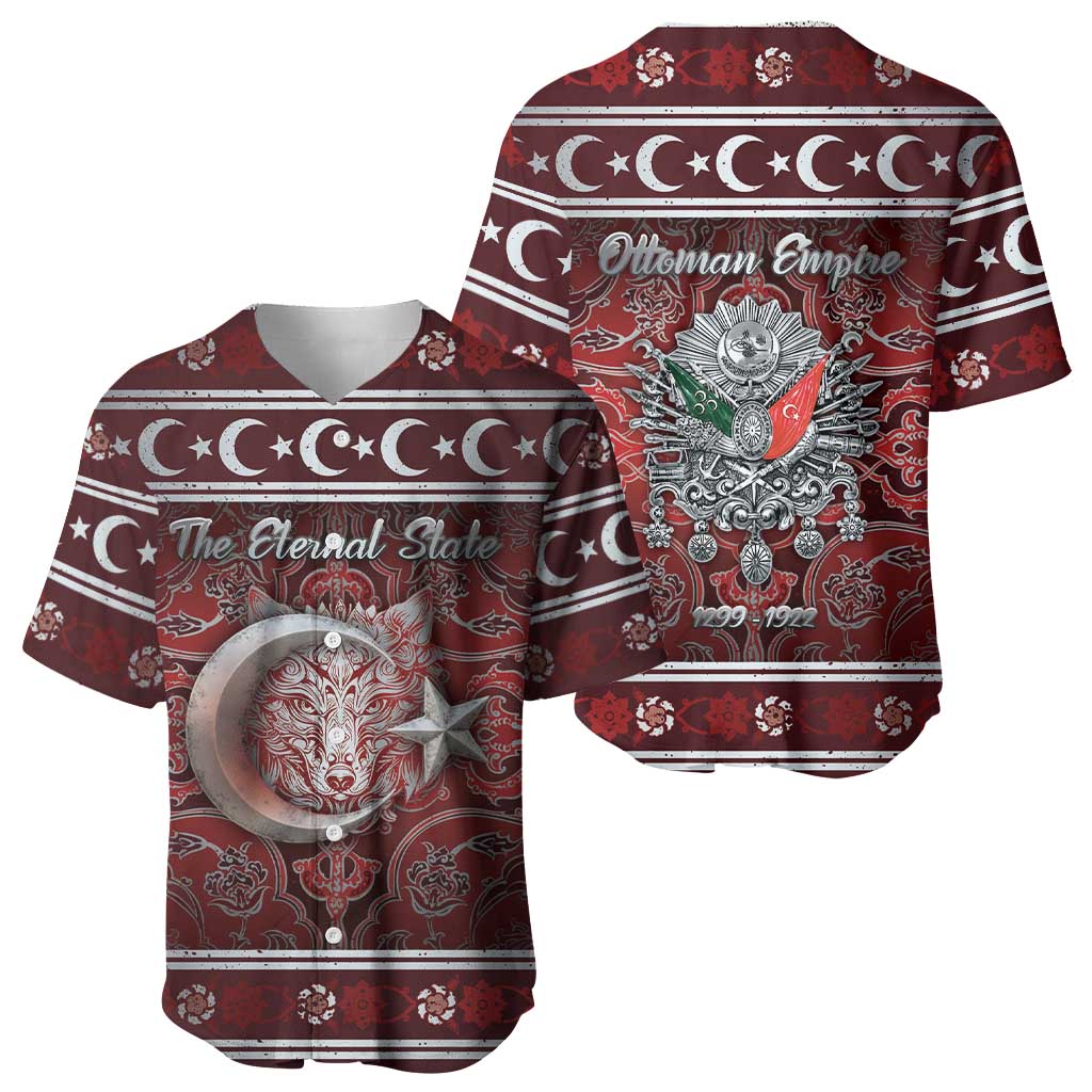 Ottoman Empire Baseball Jersey The Eternal State - Wonder Print Shop