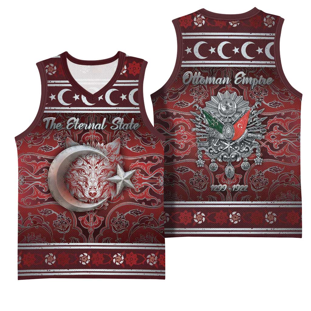 Ottoman Empire Basketball Jersey The Eternal State - Wonder Print Shop