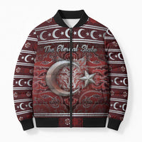Ottoman Empire Bomber Puffer Jacket The Eternal State - Wonder Print Shop