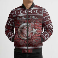 Ottoman Empire Bomber Puffer Jacket The Eternal State - Wonder Print Shop