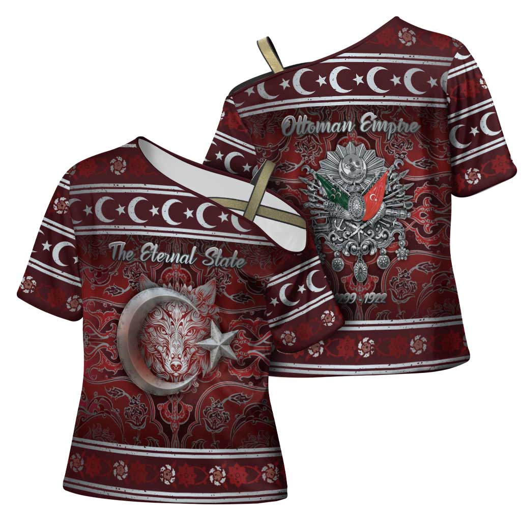 Ottoman Empire Cross Shoulder Shirt The Eternal State - Wonder Print Shop