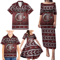 Ottoman Empire Family Matching Puletasi and Hawaiian Shirt The Eternal State - Wonder Print Shop