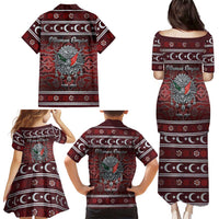 Ottoman Empire Family Matching Puletasi and Hawaiian Shirt The Eternal State - Wonder Print Shop