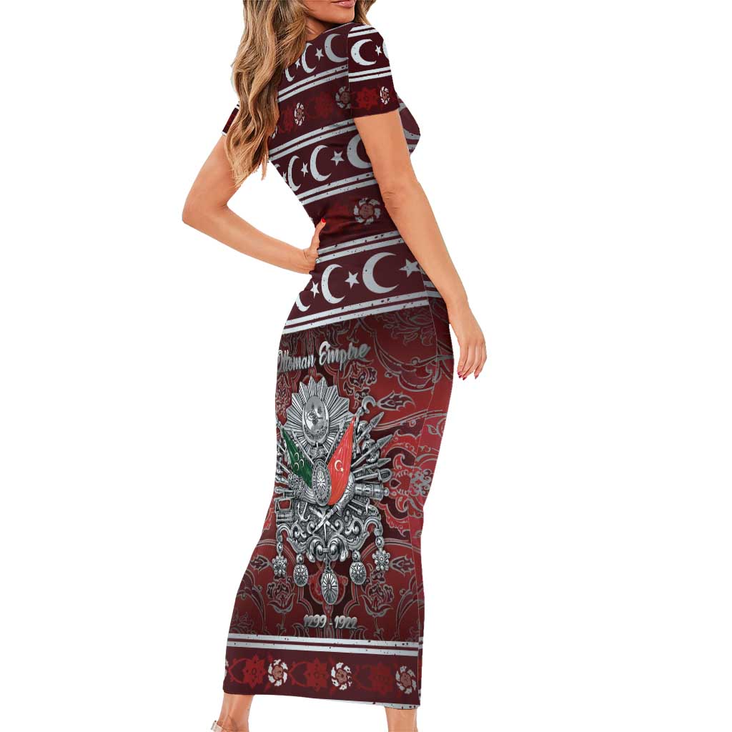 Ottoman Empire Family Matching Short Sleeve Bodycon Dress and Hawaiian Shirt The Eternal State - Wonder Print Shop