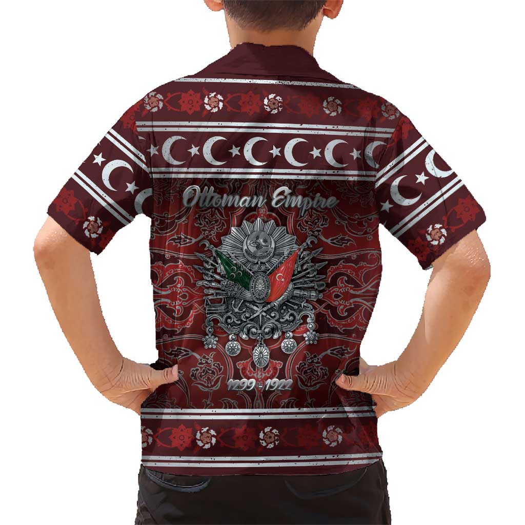 Ottoman Empire Family Matching Tank Maxi Dress and Hawaiian Shirt The Eternal State - Wonder Print Shop
