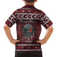 Ottoman Empire Family Matching Tank Maxi Dress and Hawaiian Shirt The Eternal State - Wonder Print Shop
