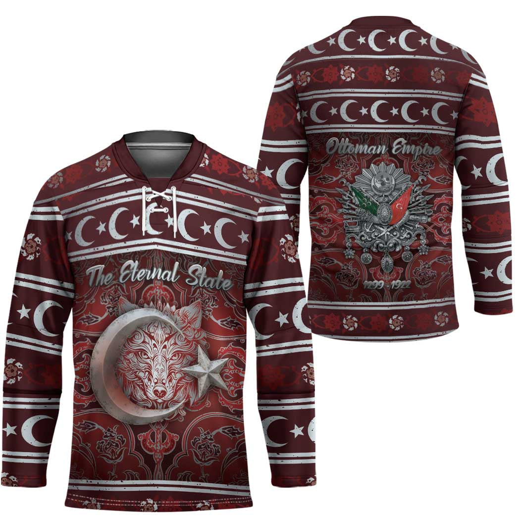 Ottoman Empire Hockey Jersey The Eternal State - Wonder Print Shop