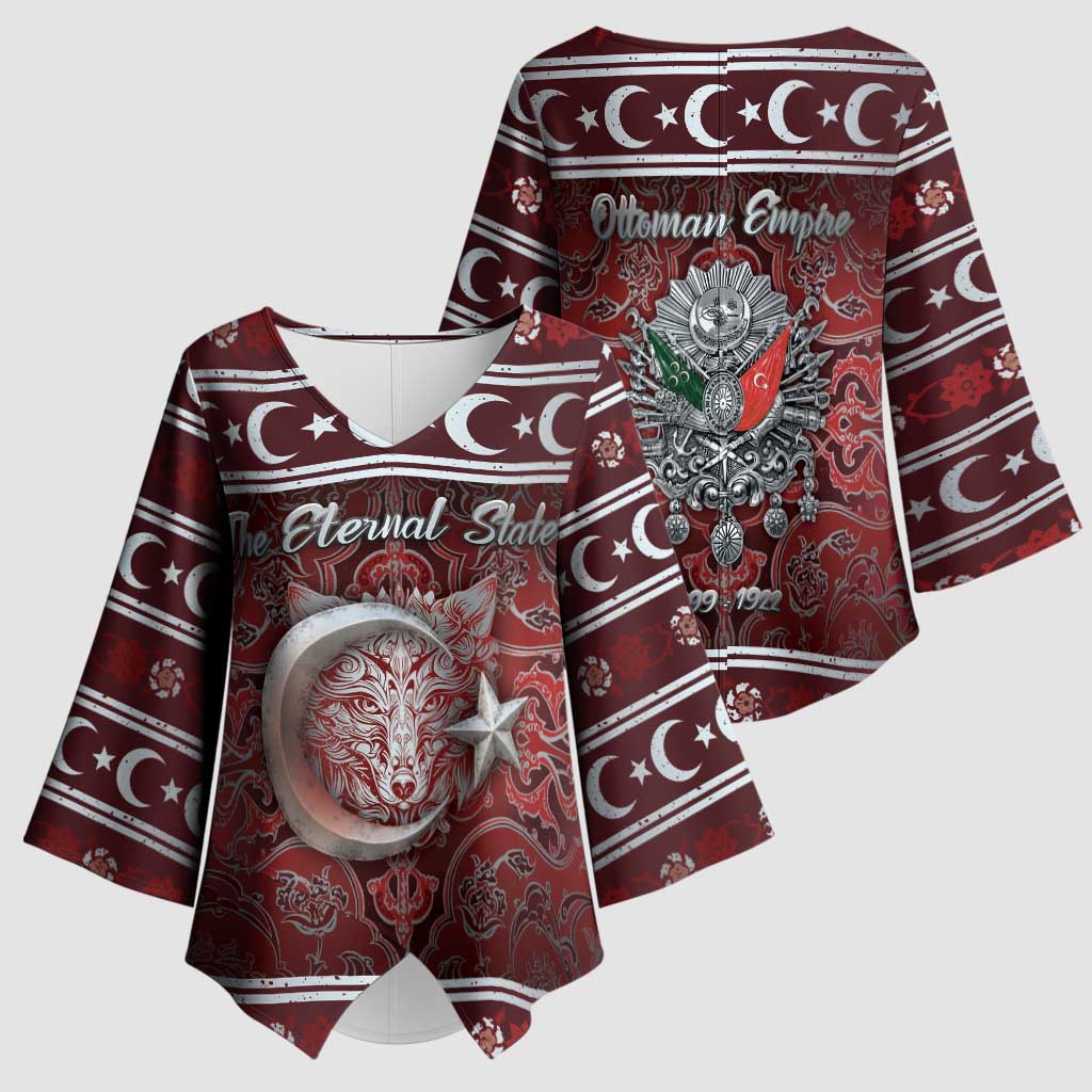 Ottoman Empire Kimono Sleeve Blouse The Eternal State - Wonder Print Shop