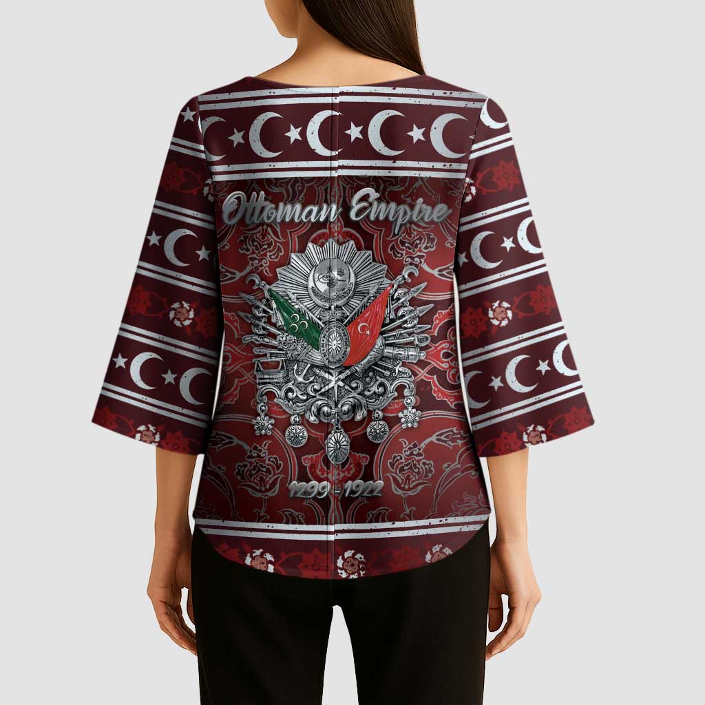 Ottoman Empire Kimono Sleeve Blouse The Eternal State - Wonder Print Shop