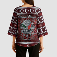 Ottoman Empire Kimono Sleeve Blouse The Eternal State - Wonder Print Shop