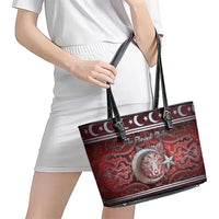 Ottoman Empire Leather Tote Bag The Eternal State - Wonder Print Shop