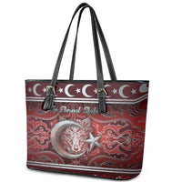 Ottoman Empire Leather Tote Bag The Eternal State - Wonder Print Shop