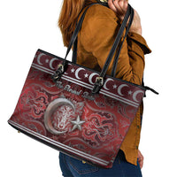 Ottoman Empire Leather Tote Bag The Eternal State - Wonder Print Shop