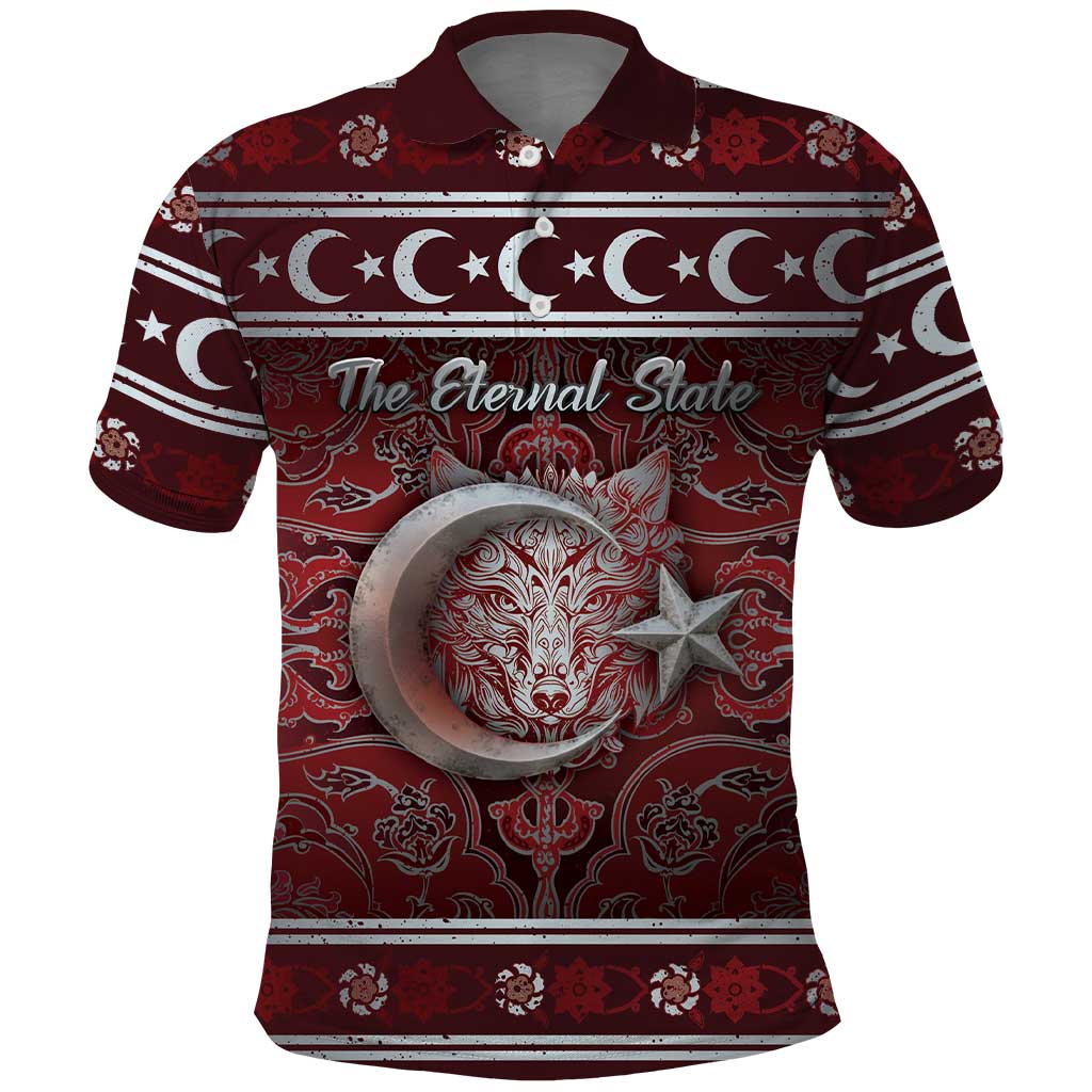 Ottoman Empire Polo Shirt The Eternal State - Wonder Print Shop