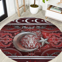 Ottoman Empire Round Carpet The Eternal State - Wonder Print Shop
