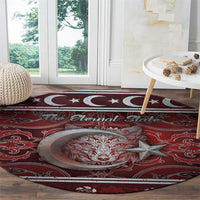 Ottoman Empire Round Carpet The Eternal State - Wonder Print Shop