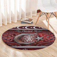 Ottoman Empire Round Carpet The Eternal State - Wonder Print Shop