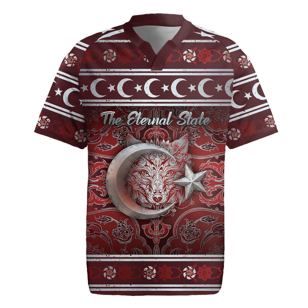Ottoman Empire Rugby Jersey The Eternal State - Wonder Print Shop