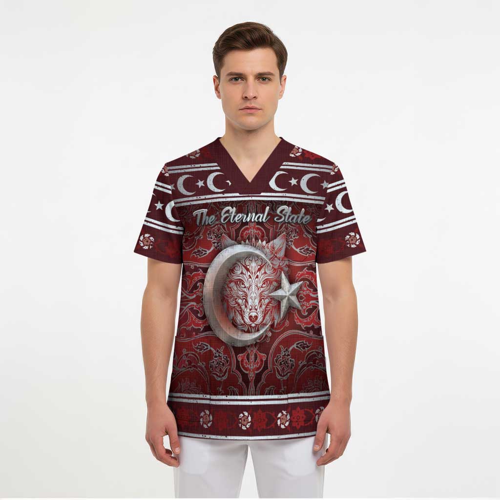 Ottoman Empire Scrub Top The Eternal State - Wonder Print Shop