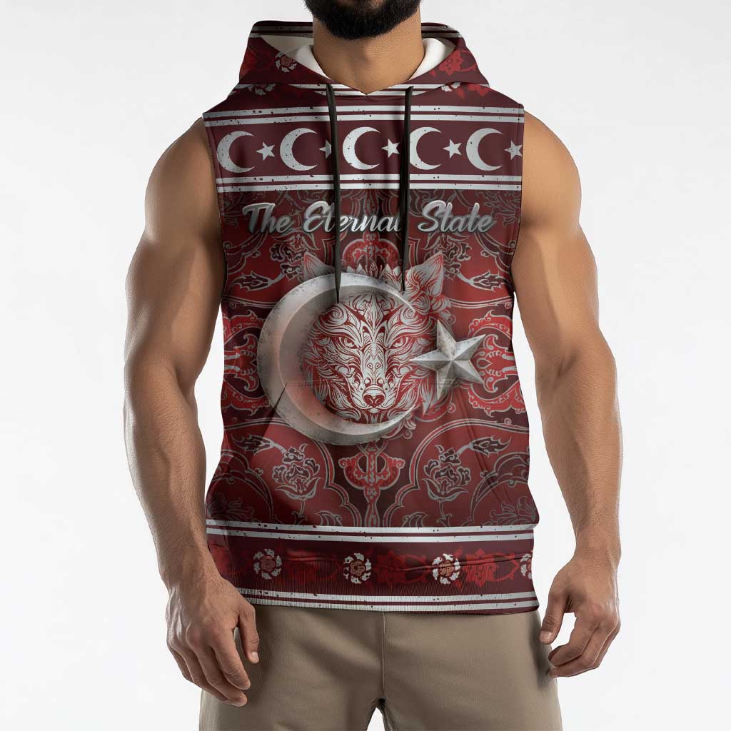 Ottoman Empire Sleeveless Hoodie The Eternal State - Wonder Print Shop
