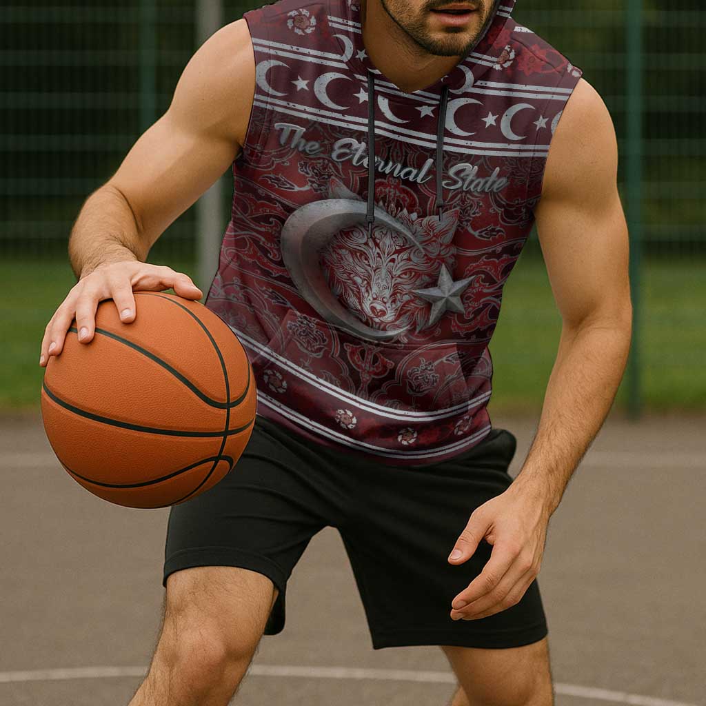 Ottoman Empire Sleeveless Hoodie The Eternal State - Wonder Print Shop