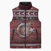 Ottoman Empire Sleeveless Puffer Jacket The Eternal State - Wonder Print Shop