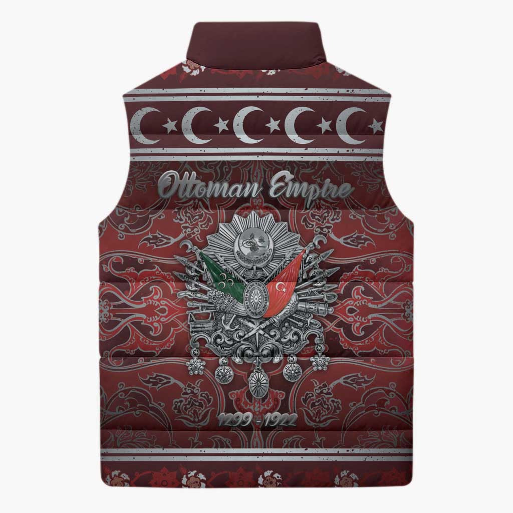 Ottoman Empire Sleeveless Puffer Jacket The Eternal State - Wonder Print Shop