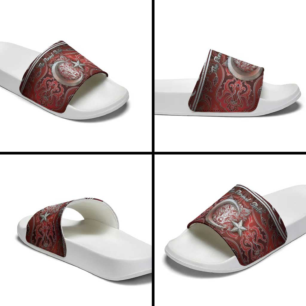Ottoman Empire Slide Sandals The Eternal State - Wonder Print Shop