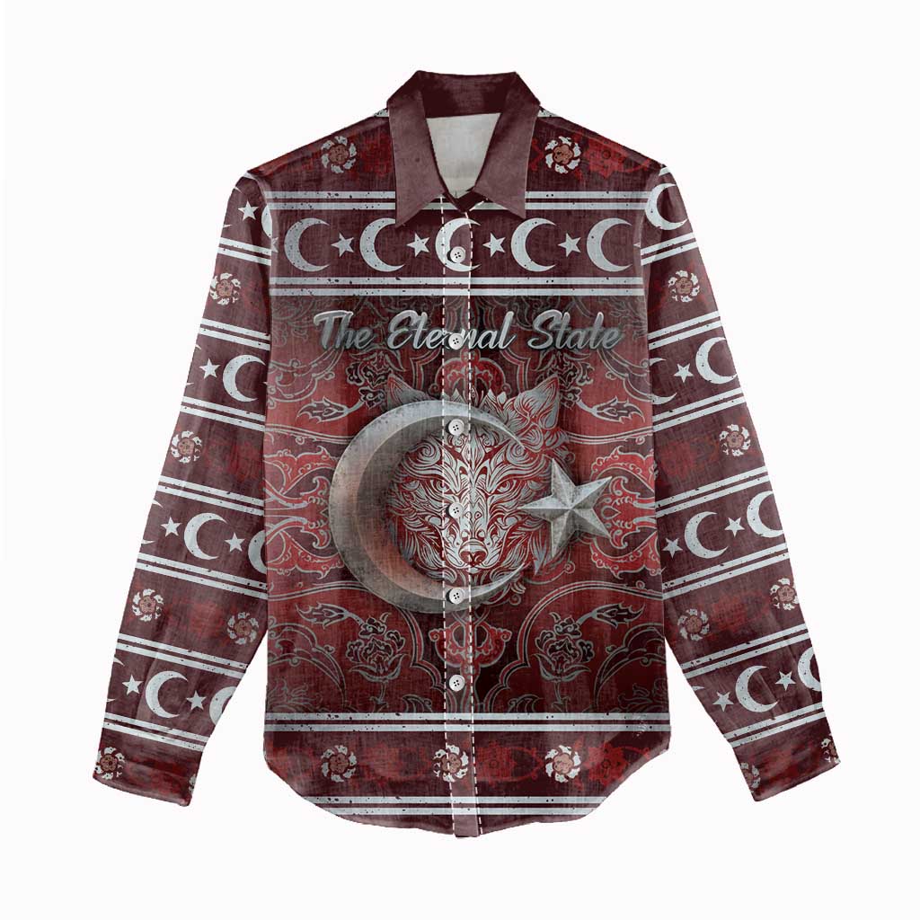 Ottoman Empire Women Casual Shirt The Eternal State - Wonder Print Shop
