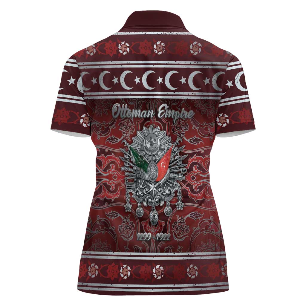 Ottoman Empire Women Polo Shirt The Eternal State - Wonder Print Shop