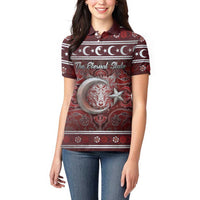 Ottoman Empire Women Polo Shirt The Eternal State - Wonder Print Shop